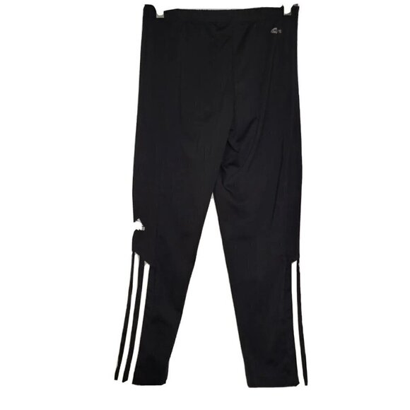 Adidas Track Pants 3-Stripe Athletic Training Joggers Black - Picture 1 of 5